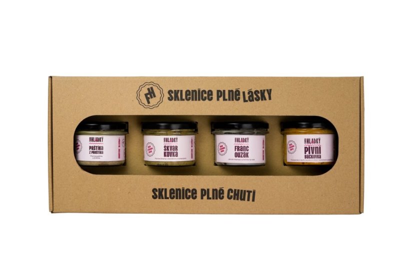 Dárkový set mazaček – poskládejte si vlastní čtveřici 🎁