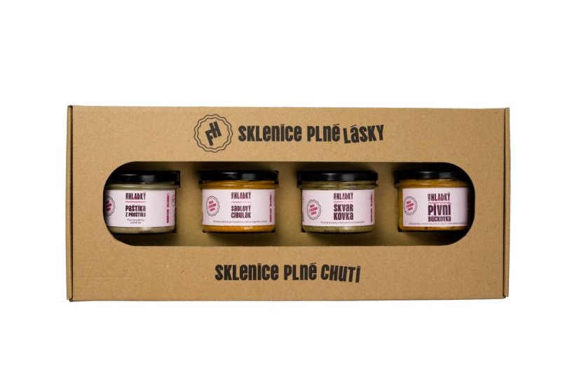 Dárkový set mazaček – poskládejte si vlastní čtveřici 🎁