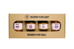 Dárkový set 4 sklenic – poskládejte si vlastní čtveřici 🎁