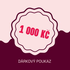 Poukaz v hodnotě 1 000 Kč