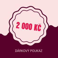 Poukaz v hodnotě 2000 Kč