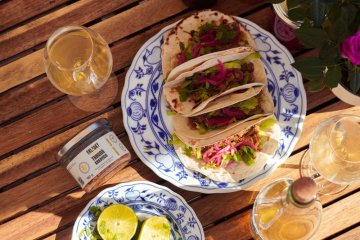 Tacos s trhanou krkovicí z přeštíka: oběd hotový za 10 minut